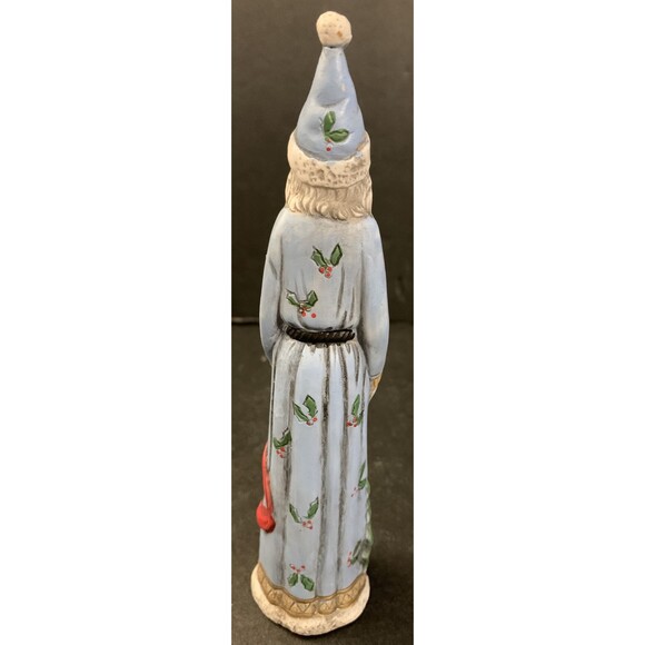 Two Old World Santa Claus Figurines Tall Style Christmas Decor - Picture 8 of 11